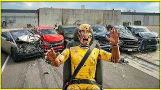 Crash Test Pickup Truck - F150, Cybertruck, Ram, Tundra, Colorado, Gladiator, Rivian
