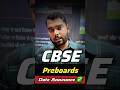CBSE Big Update for Pre-Boards 2026 Class 10th &amp; Class 12th | Board Exam 2025-26 | MUST WATCH