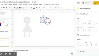 Composite figures project - Create a drawing