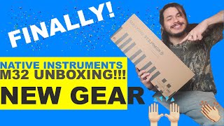 BRAND NEW NATIVE INSTRUMENTS M32 UNBOXING !!!