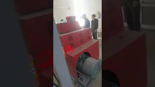Natural gas heated injection molding machine