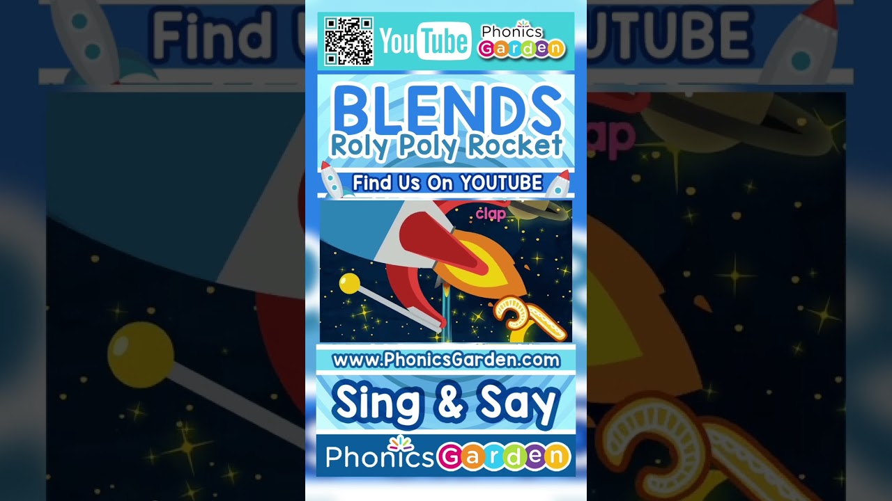 CL Letter Blend | Roly-Poly Rocket | Phonics Garden
