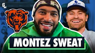 Montez Sweat Talks Caleb Williams, Chicago Bears & Green Bay Rivalry