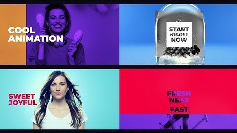 Simple Modern Opener - After Effects Template