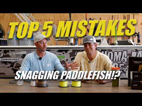 Top 5 Mistakes Snagging Paddlefish