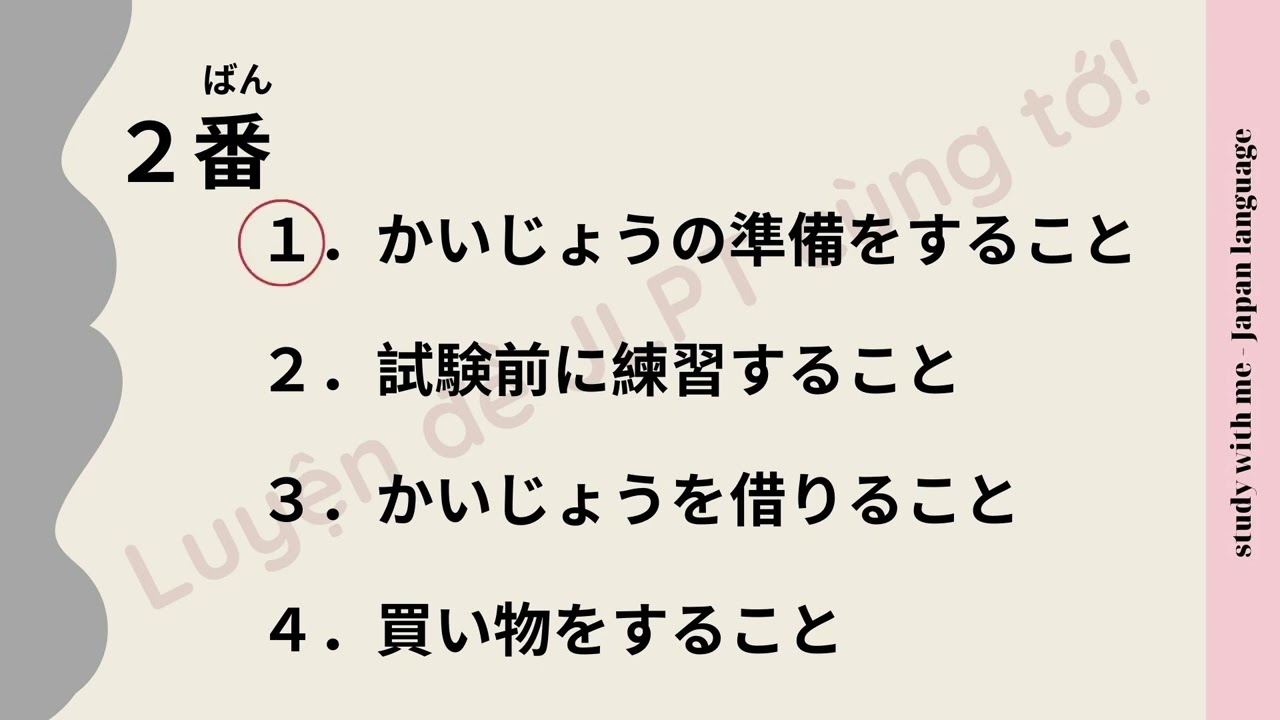 2022 N4 JLPT Listening