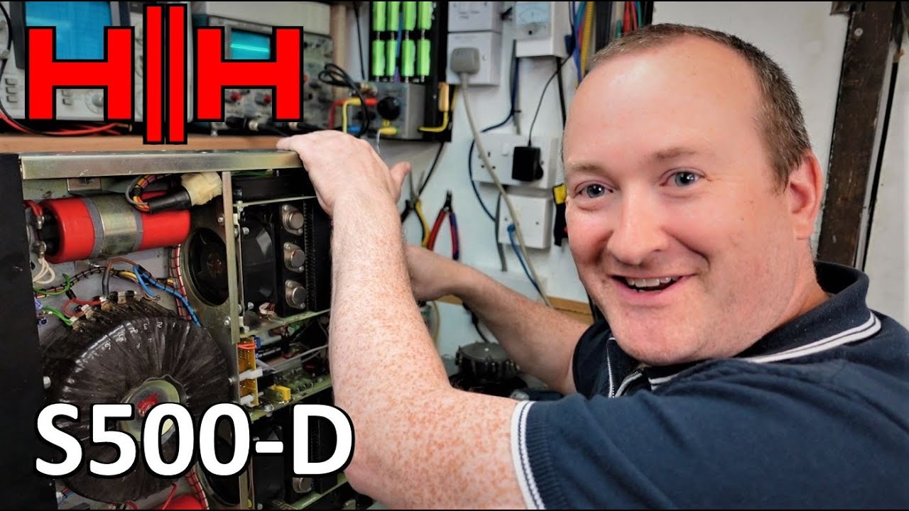 HH Electronic S500D Power Amp Modification YouTube