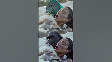 Raka in the River | Kingdom of the Planet of the Apes | Wētā FX #movie #compositing #animation