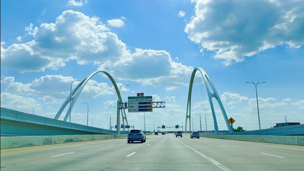 Круиз по шоссе Техаса — поездка на автомобиле из Далласа в Форт-Уэрт, Техас.