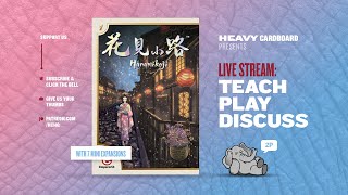Hanamikoji (& 7 expansions!) - 2p Teaching, Play-through, & Roundtable by Heavy Cardboard