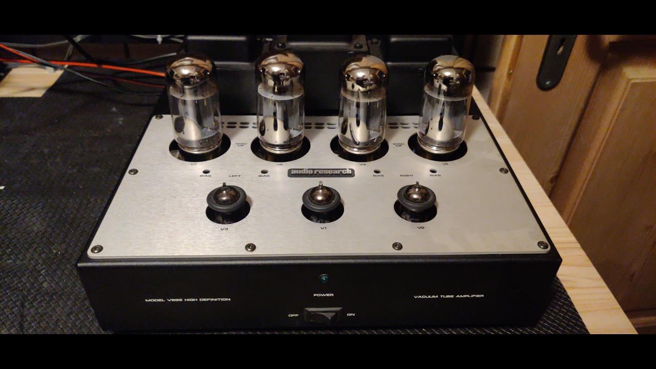 AudioResearch VS55 Tube Power Amplifier Review and Modification