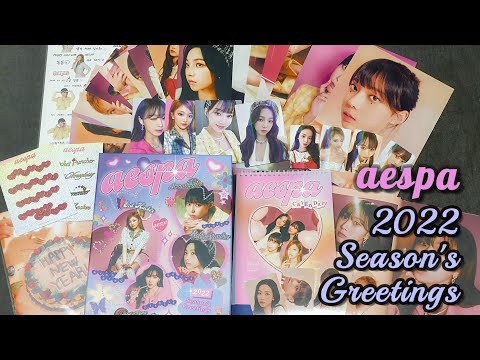 aespa エスパ2022年season greeting AESPA Official 2022 Season's Greetings official | eBay