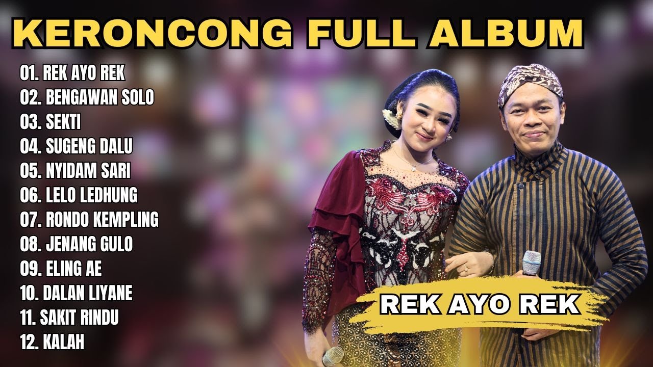 REK AYO REK - NIKEN SALINDRY | FULL ALBUM KERONCONG TERBARU 2024