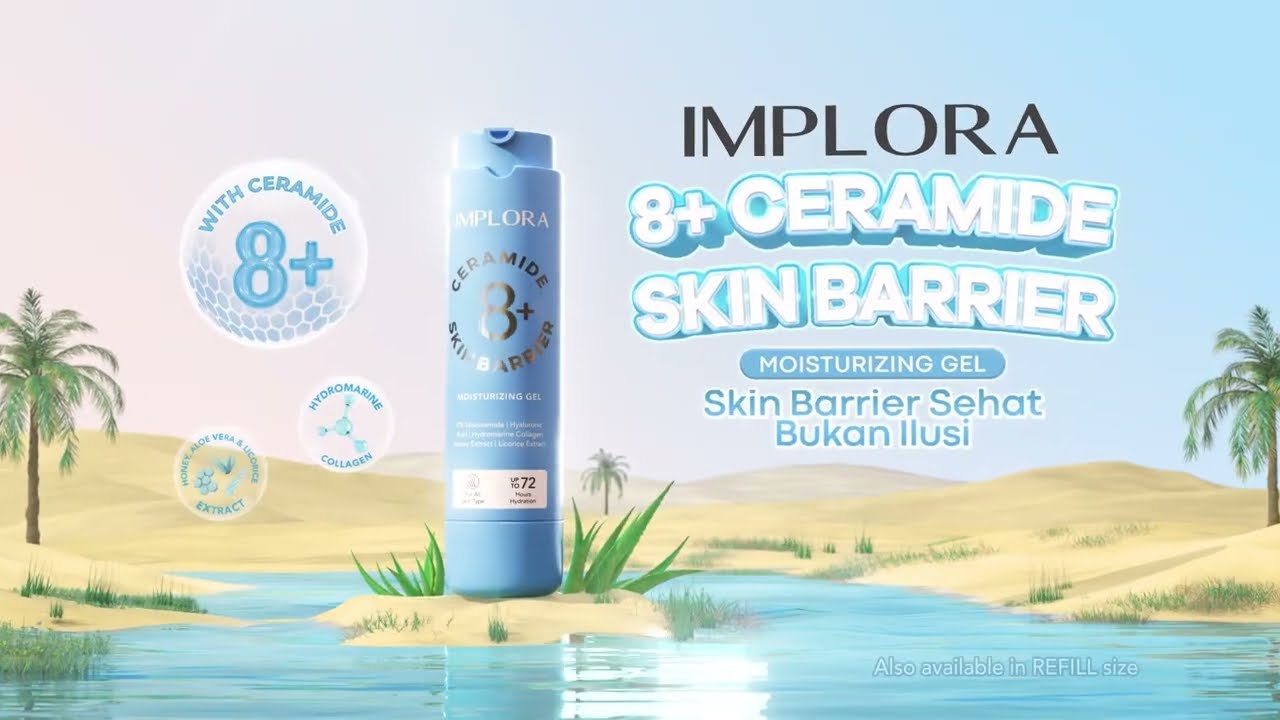 TVC IMPLORA 8+ Ceramide Moisturizer 15s
