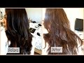 How I Dye My Hair From Black to Chocolate Ash Brown at Home