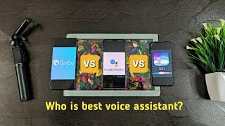 Who is best voice assistant ? Siri | Bixby | Google assistant | funny comparison 😃😄🔥🔥🔥