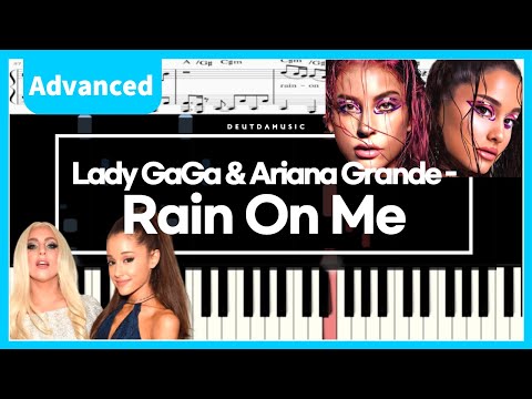 Rain On Me (中級バージョン) - Lady Gaga, Ariana Grande