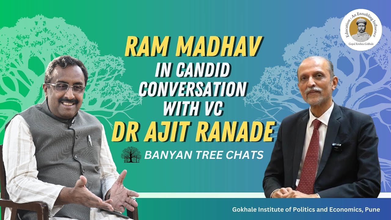 Banyan Tree Chats I Ram Madhav in candid conversation with Dr Ajit ...