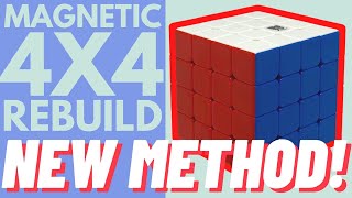 How to assemble a magnetic 4x4 Rubik's cube speedcube full assembly and instructions #howto