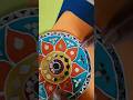 lippan art #cake base reuse idea #artshort #shortindia # #acrylicpainting #shortsfeed #