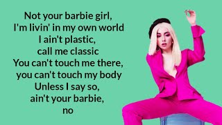 Ava Max - Not Your Barbie Girl [lyrics ]