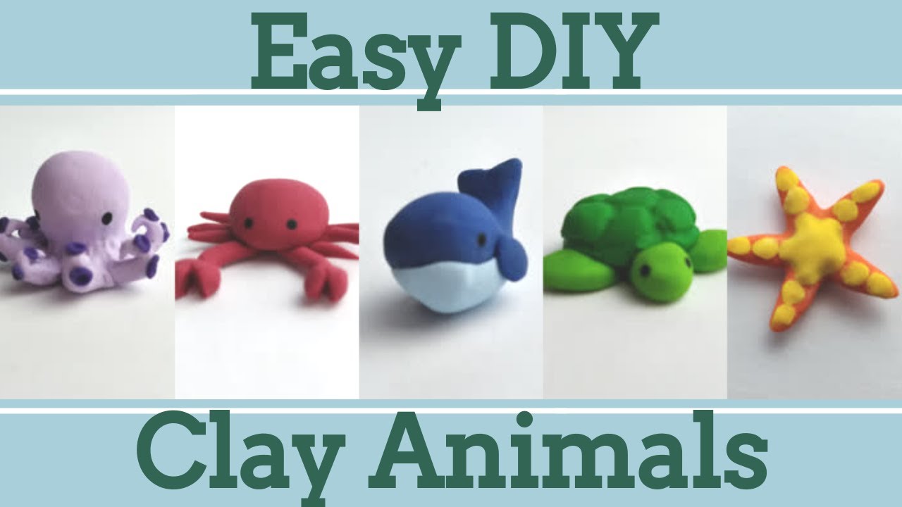 Hey Clay - Ocean Creatures - Best Arts & Crafts for Ages 4 to 10