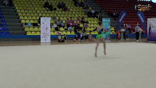 Crișan  Alessia CSS2 BAIA MARE Junioare III Ball Cupa Prietenia Ediția XXVIII la Gimnastică Ritmică