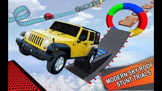 Impossible Jeep Stunt Driving Impossible Tracks-Best Android GamePlay screenshot 4