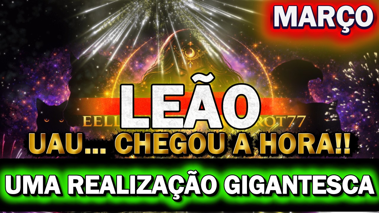 LEÃO💲✨BENÇÃOS CHEGANDO!! VOCÊ VAI RECEBER UMA BENÇÃO INACREDITÁVEL✨🍀🔥🙏