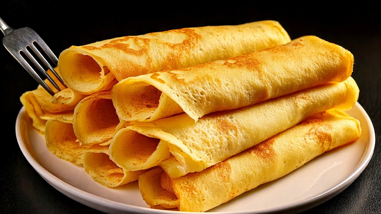 Gesundes Hafer-Pfannkuchen-Rezept in 5 Minuten! Kein Mehl, kein Zucker! Nur 1 Tasse Haferflocken!