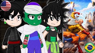 🐉 •Dragon Ball React to Saitama VS Goku• 🐉 || Fan Animation || DBZ React Part 1 ||