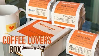 Coffee Lovers Box Jan '18 - Westlake Blend, Guatemala El Tesoro, Ethiopia Hambela Kirite