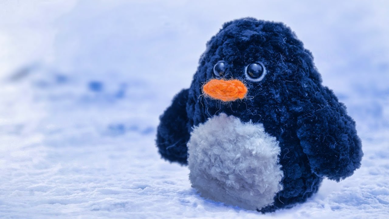 Crochet Tutorial Tiny Penguin