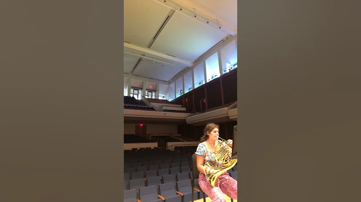 Rachel Pittman, French Horn  "Romance" by Camille ...