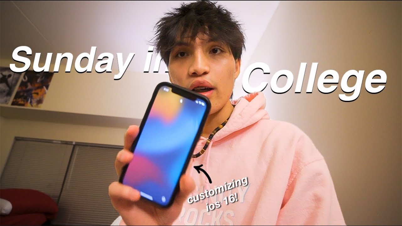 A Productive Sunday in College - YouTube