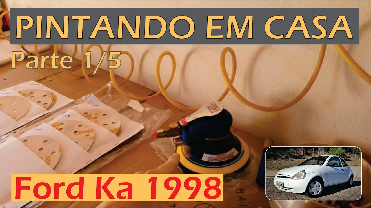 Pintando o carro em casa - Ferramentas e Materiais - Parte 1