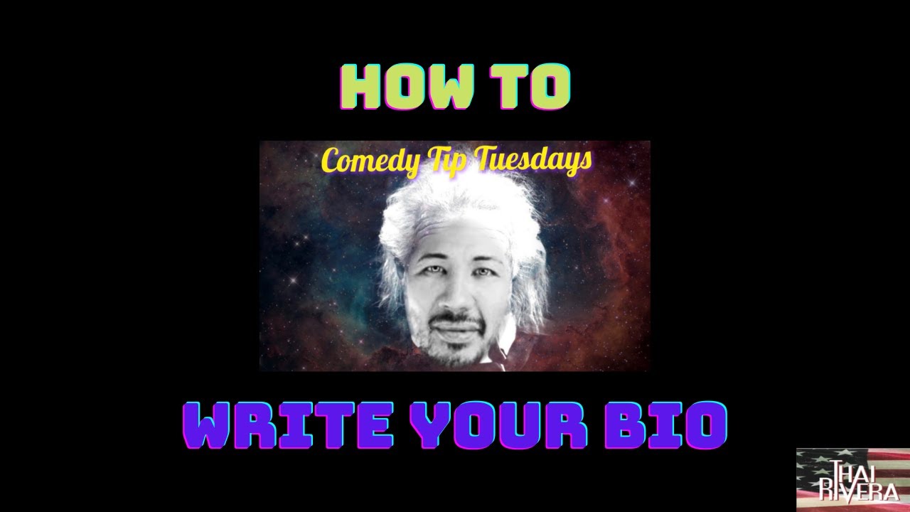 How To Write Your Stand-Up Comedy Bio and THE MOST Important Thing To ...