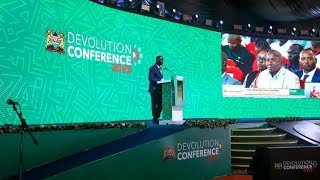 Polycarp Ouma  Okombo speech during the closing ceremony of devolution conference 2025