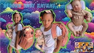 Reborn Baby KayKay FEEDING, DRESSING & PLAY✨