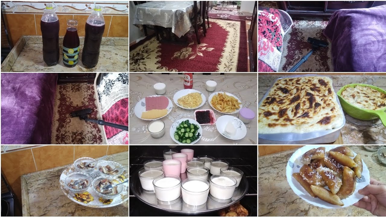 العناب التمر هندي والكركديه مشروب أساسي في رمضان روتين يوم في رمضان من الفطار للسحور