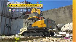 RC  Bagger Volvo EC160E | Maßstab 1:16 | 2,4 GHz Controller  @JAMARA_Germany