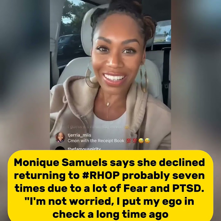 Monique Samuels is returning to the Real Housewives of Potomac #