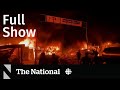 Cbc news the national  deadly strike on rafah tent camp