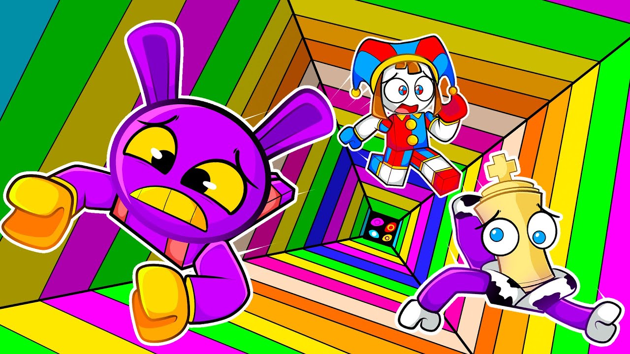 Jax e o Circo Digital conhecendo NOVOS MUNDOS no Roblox