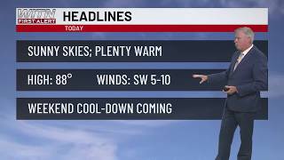 Unseasonably warm through Friday