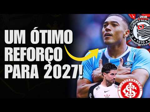 🚨 PRÉ-CONTRATO! CARLOS VINICIUS NO CORINTHIANS EM 2027? INTER TEM INTERESSE EM PEDRO RAUL