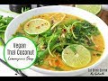 Vegan Thai Coconut Lemongrass Soup