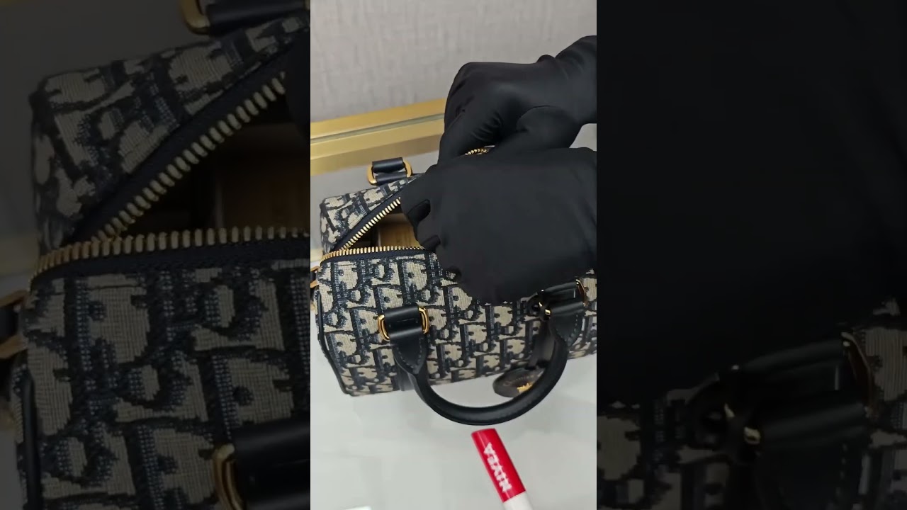 Shebag Dior Groove 20 Bowling Bag with capacity showing 2024