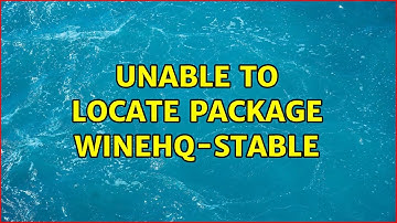 Ubuntu: Unable to locate package winehq-stable