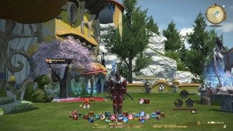 FF XIV Samurai Lvl. 60 PS4 Controller Setup